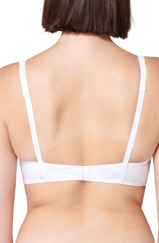 Simone Perele Wish Underwire Demi Bra In Cristal White
