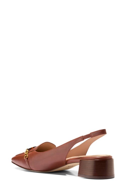 Shop Cole Haan Penley Slingback Pump In Chai Cuoi