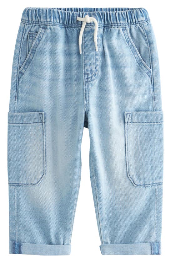 Shop Next Kids' Utility Jeans In Blue