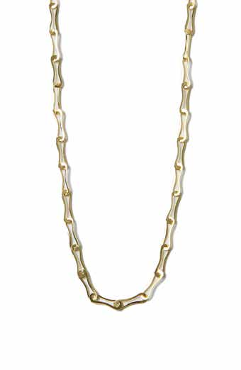 Argento Vivo Sterling Silver Diamond Cut Figaro Chain Necklace