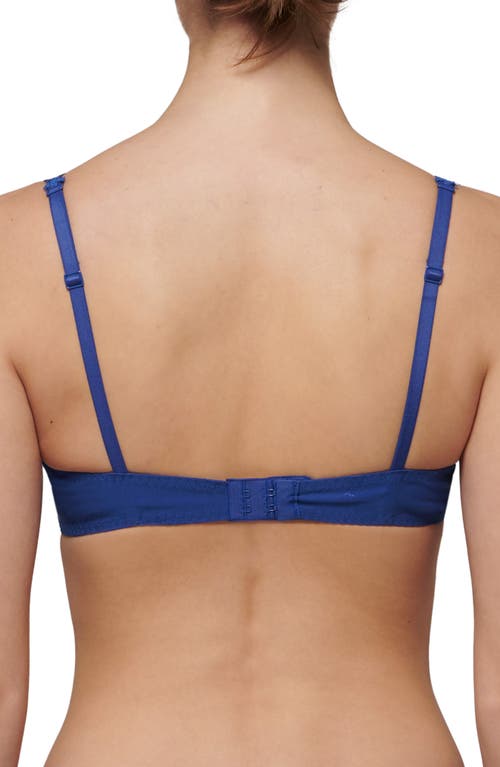 Simone Perele Wish Underwire Demi Bra In Electric Blue