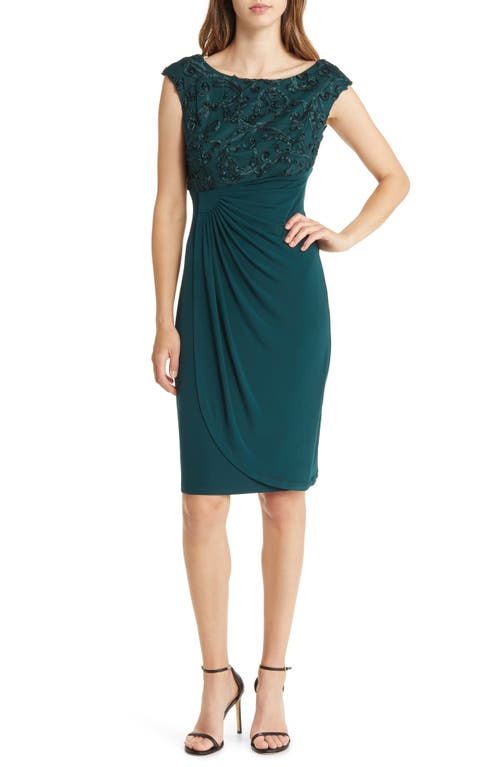 Connected Apparel Soutache Bodice Dress at Nordstrom,