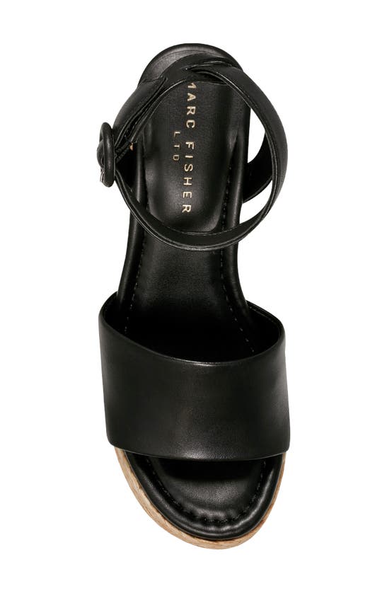 Shop Marc Fisher Ltd Palyca Platform Sandal In Black