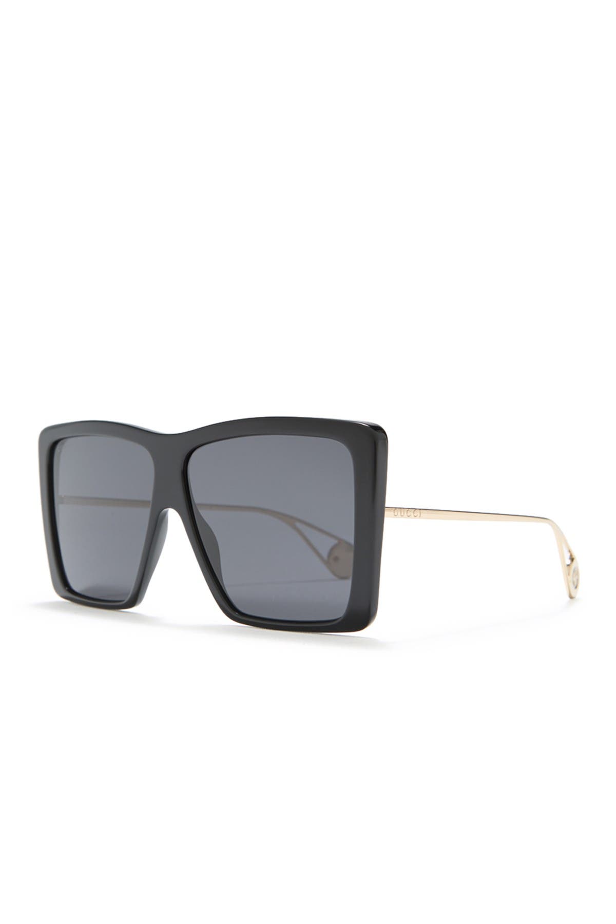 gucci 61mm square sunglasses