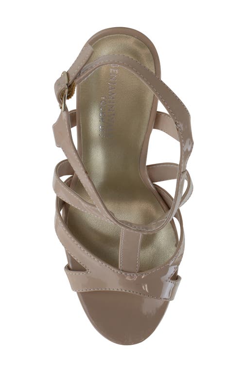 Shop Touch Ups Queenie Cage Platform Sandal In Beige