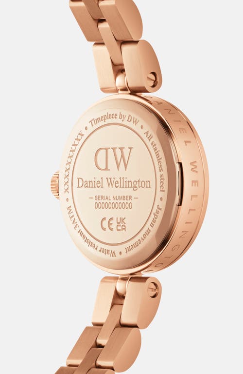Daniel Wellington Elan Bracelet Strap Watch, 22mm In Rose Gold