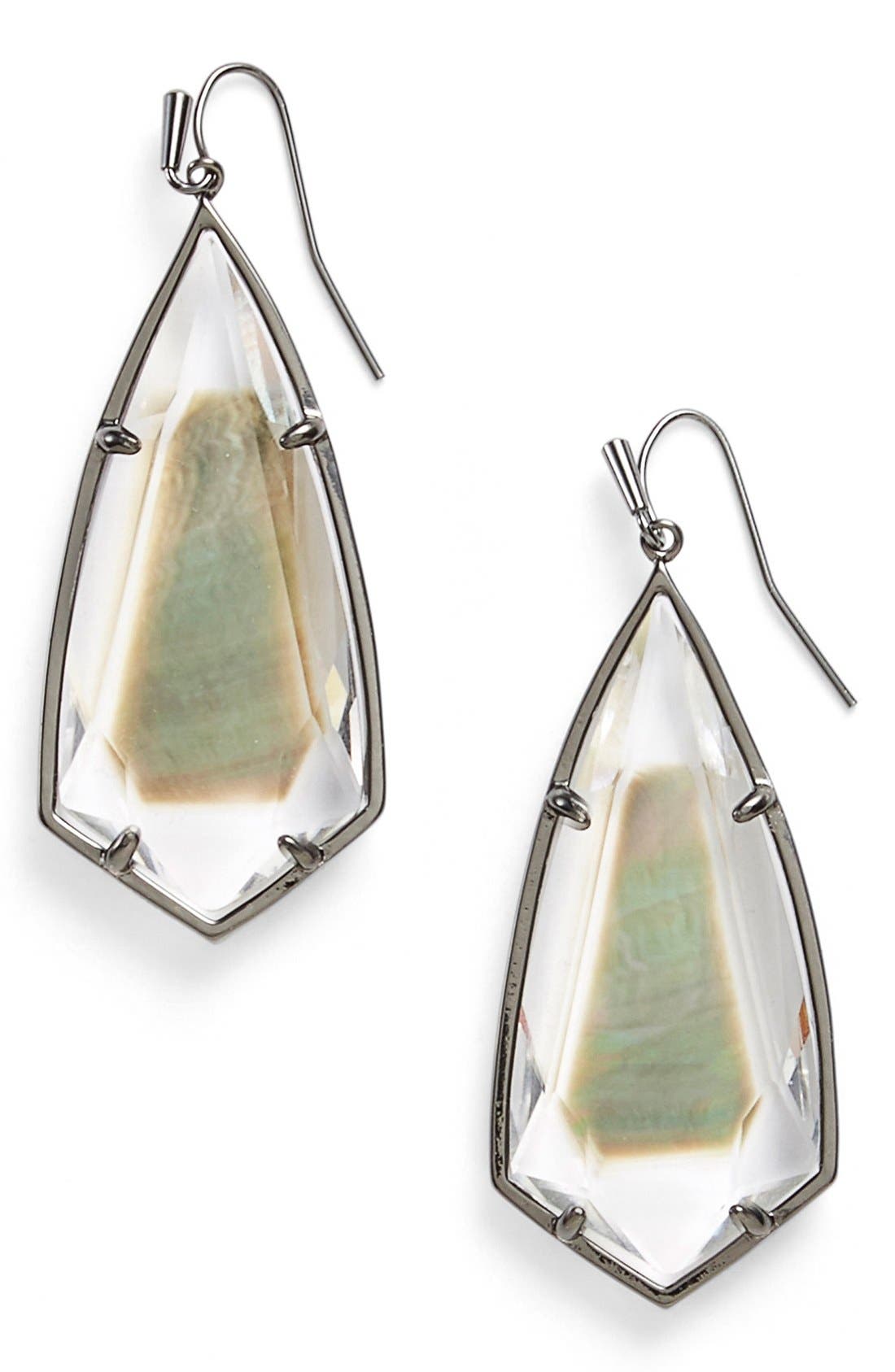Kendra Scott 'Caroline' Semiprecious Stone Drop Earrings Nordstrom