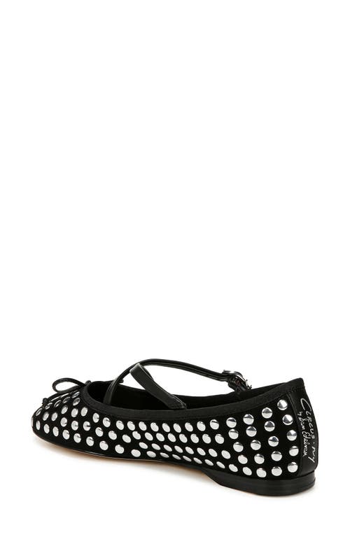 Shop Circus Ny By Sam Edelman Zuri Stud Ballet Flat In Black