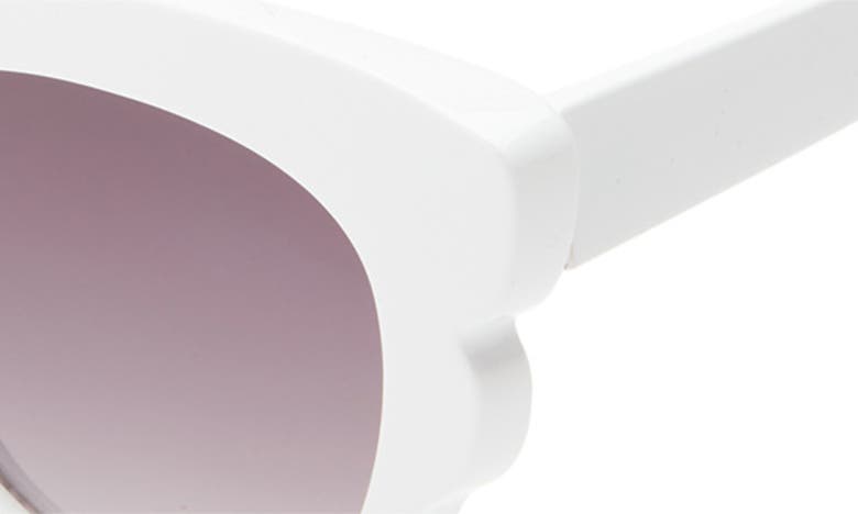 Shop Bp. 54mm Butterfly Sunglasses In White