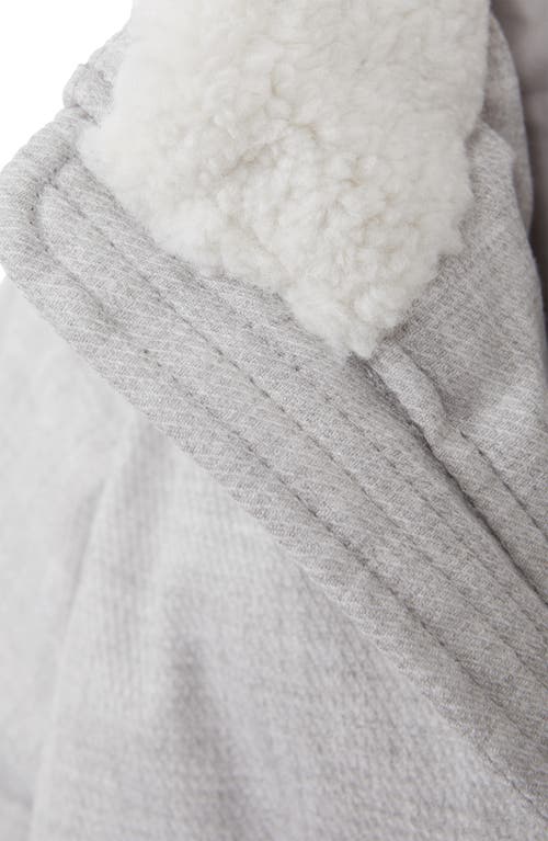 Reiss Disere Jr Hooded Puffer Coat In Soft Grey