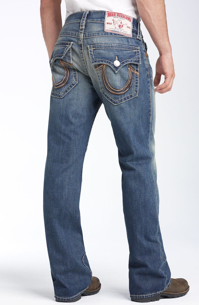 True Religion Brand Jeans 'Billy Rainbow Big T' Bootcut Jeans (Rio ...