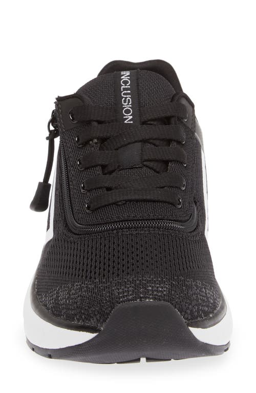 Shop Billy Footwear Inclusion Too Sneaker In Black/white