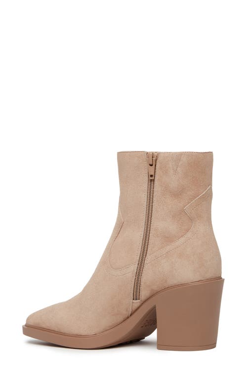 Shop Paige Glenn Pointed Toe Bootie In Light Tan