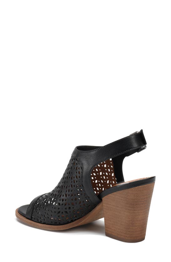 Trask Parker Slingback Sandal In Black Leather