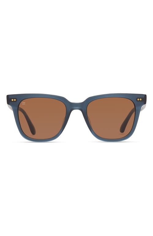 Toms Memphis 301 51mm Square Sunglasses In Black Teal/brown