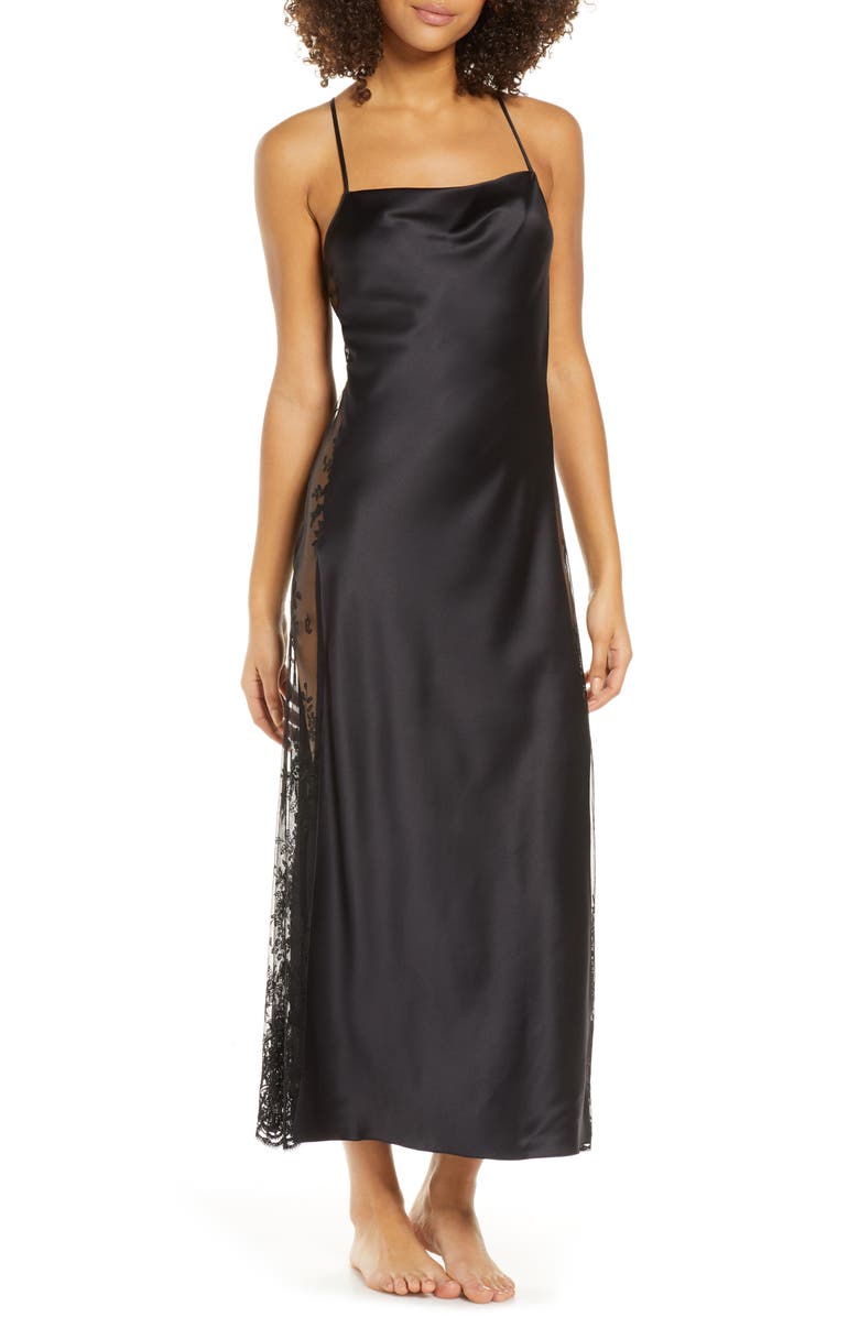 Rya Collection Darling Satin & Lace Nightgown | Nordstrom