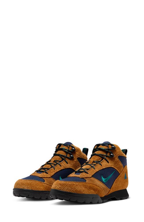 Nike Gender Inclusive ACG Torre Mid Hiking Sneaker in Burnt Sienna/Dark Atomic Teal at Nordstrom, Size 9 Women's