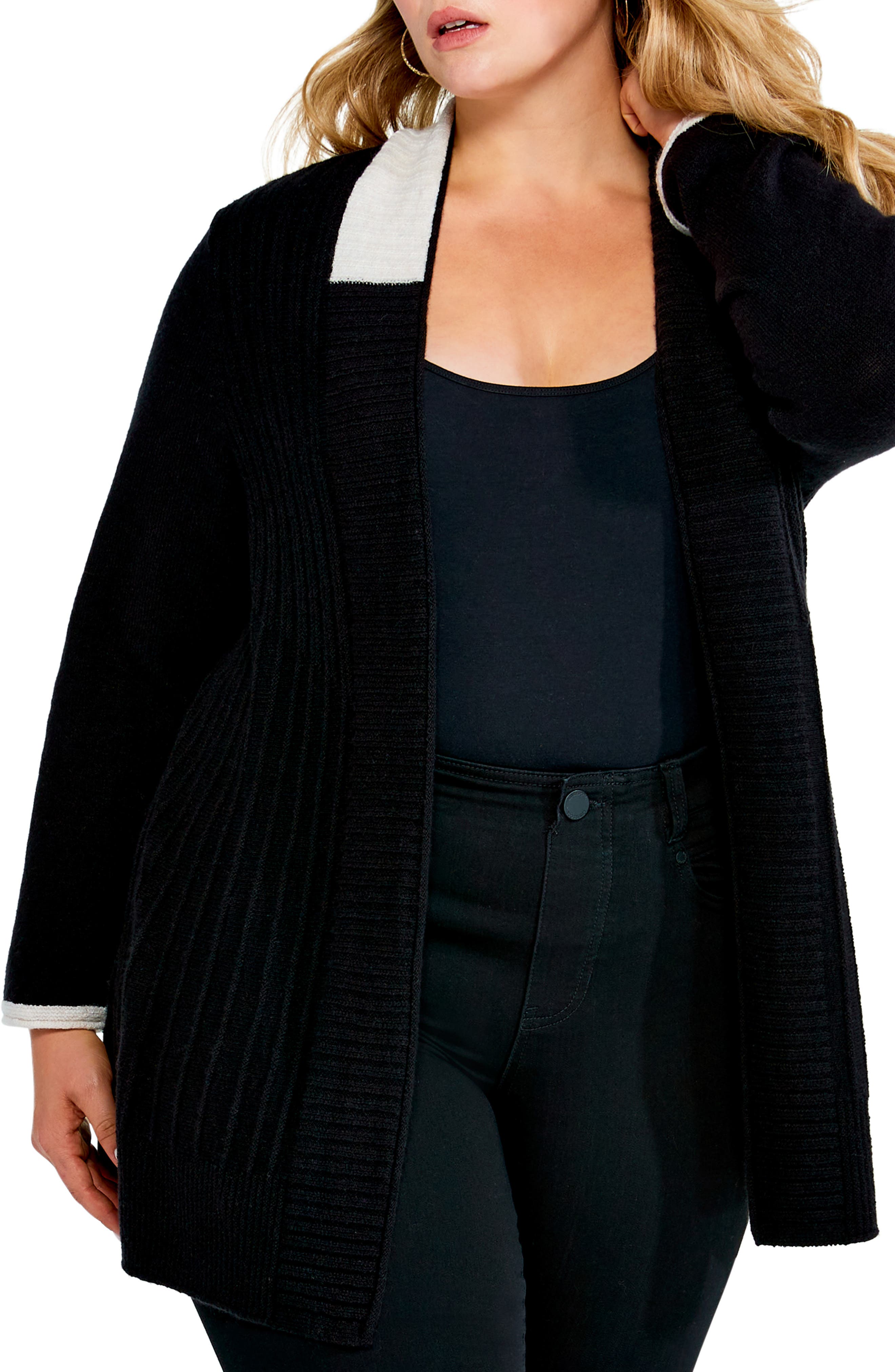 Nic and outlet zoe black cardigan