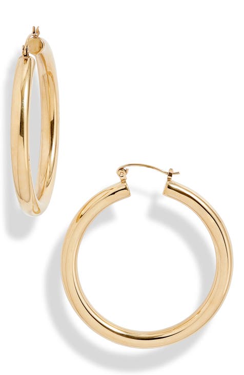 gold hoop earrings | Nordstrom