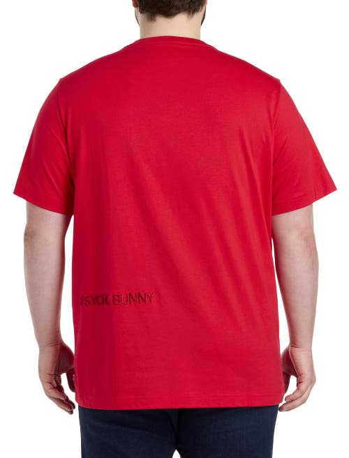 Psycho Bunny Panama Graphic Tee In Lollipop