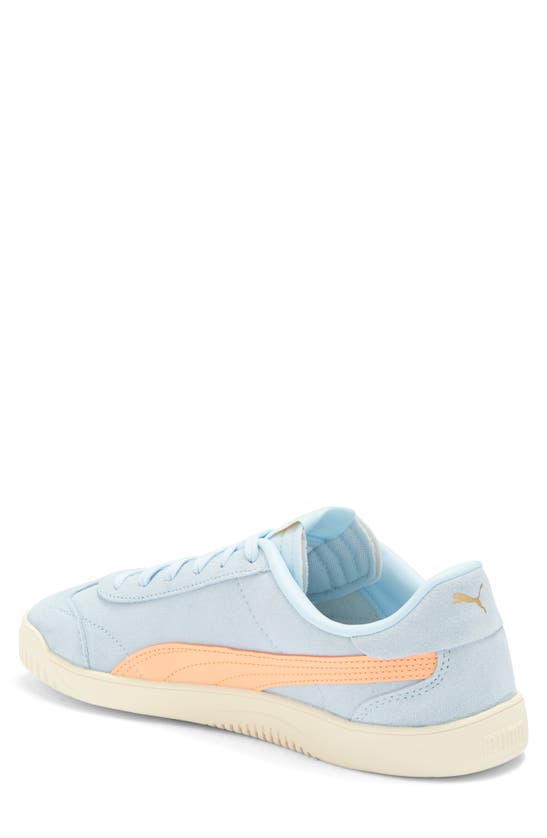 Puma Club 5v5 Aos Sneaker In Icy Blue-peach Fizz-gold