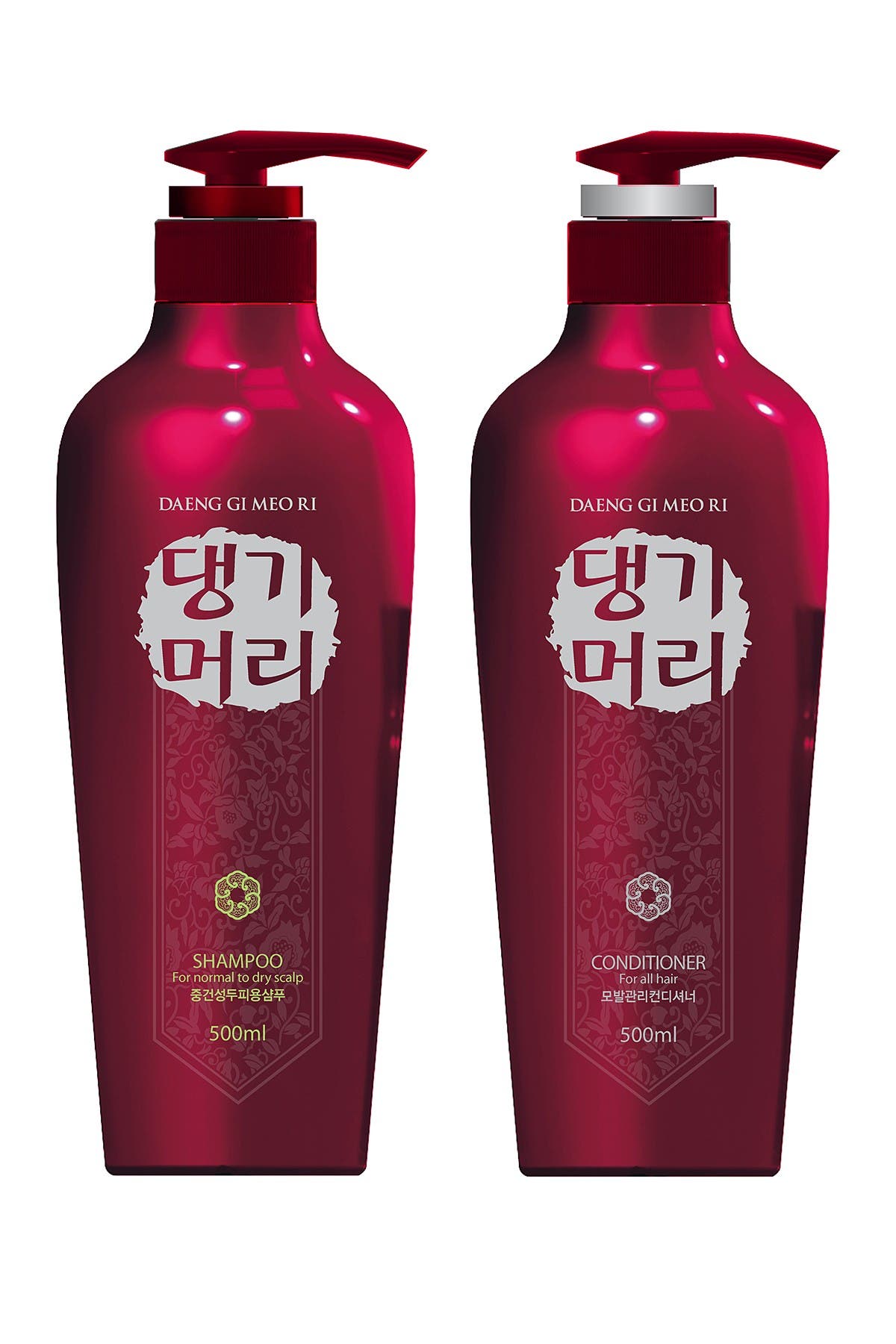 Daeng Gi Meo Ri Herbal Anti-hair Loss Shampoo & Conditioner Set For Normal To Dry Scalp