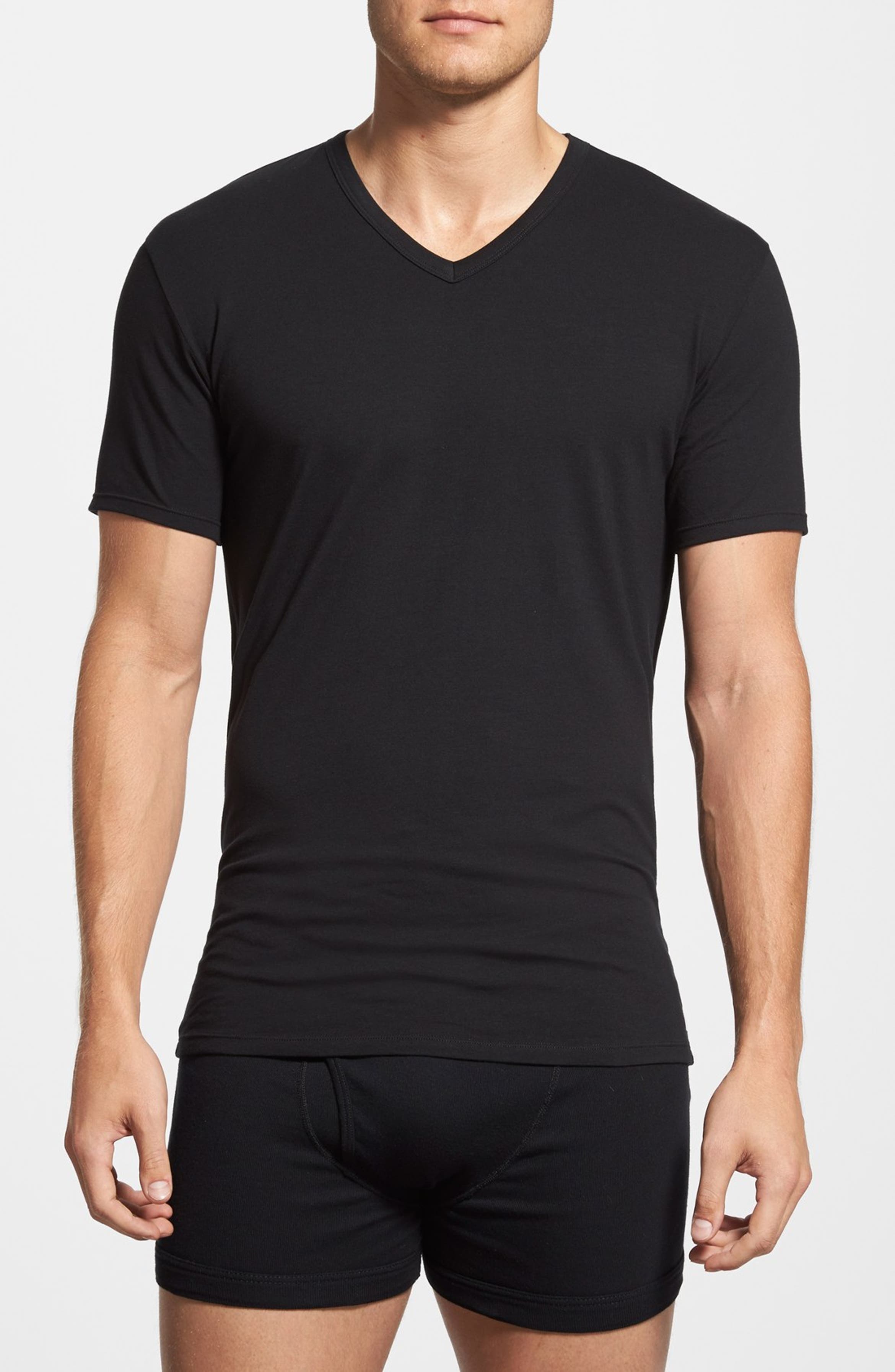 Calvin Klein 2-Pack Stretch Cotton V-Neck T-Shirt | Nordstrom