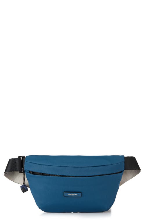Halo Water Repellent Belt Bag in Neptune Blue