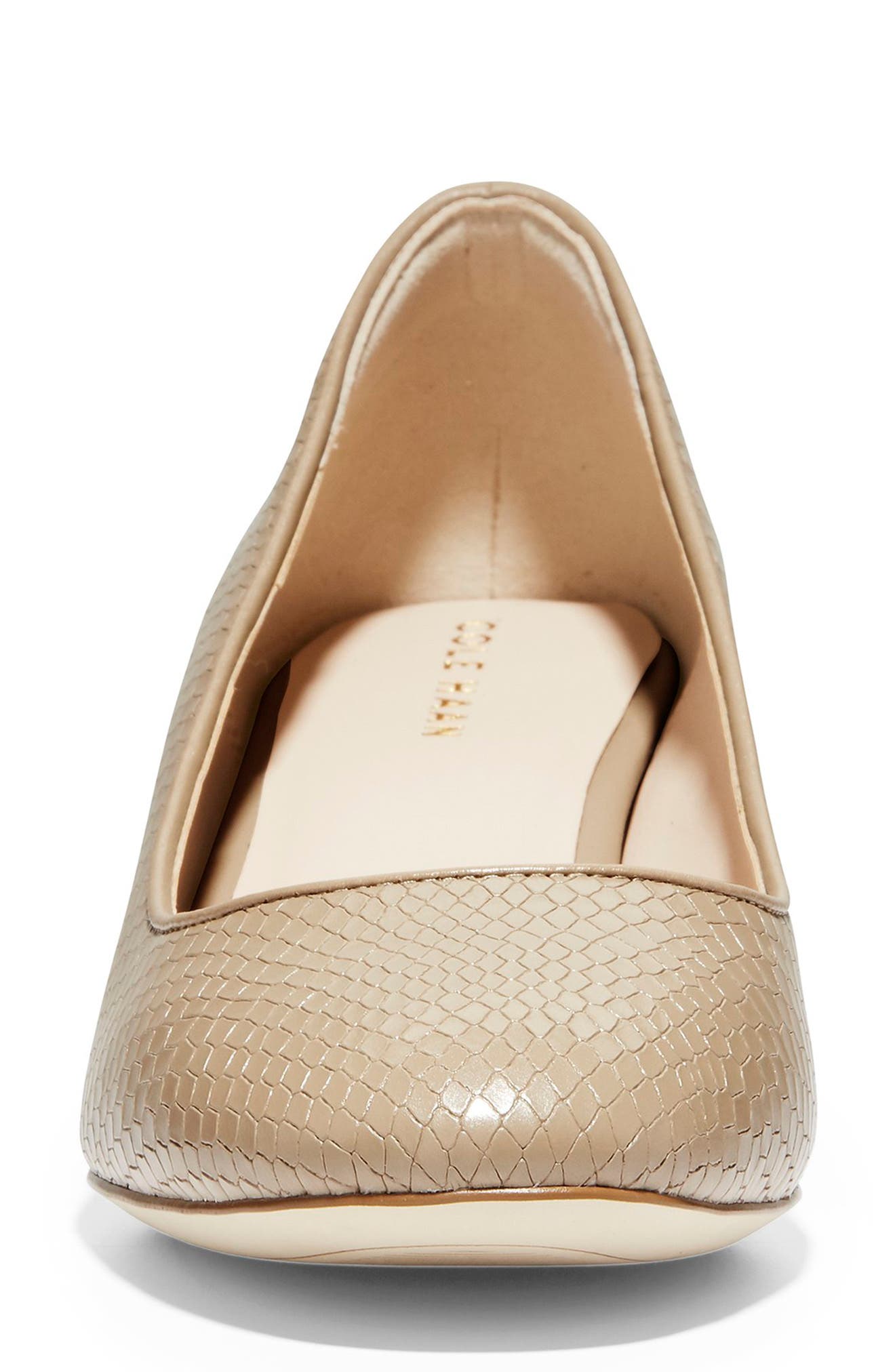 cole haan lesli block heel pump