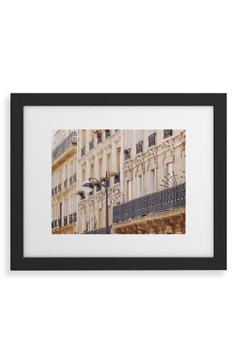 Paris Balconies Framed Art Print