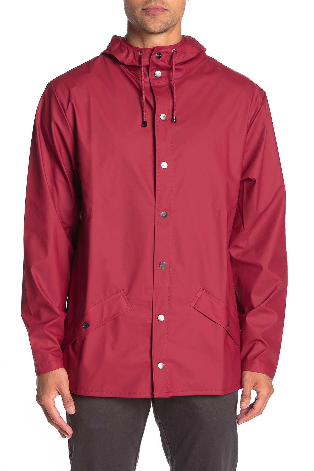 Rains Waterproof Hooded Long Jacket Nordstrom Rack