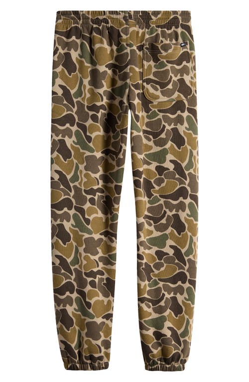 VANS VANS KIDS' HALF BOX CAMO PRINT SWEATPANTS 