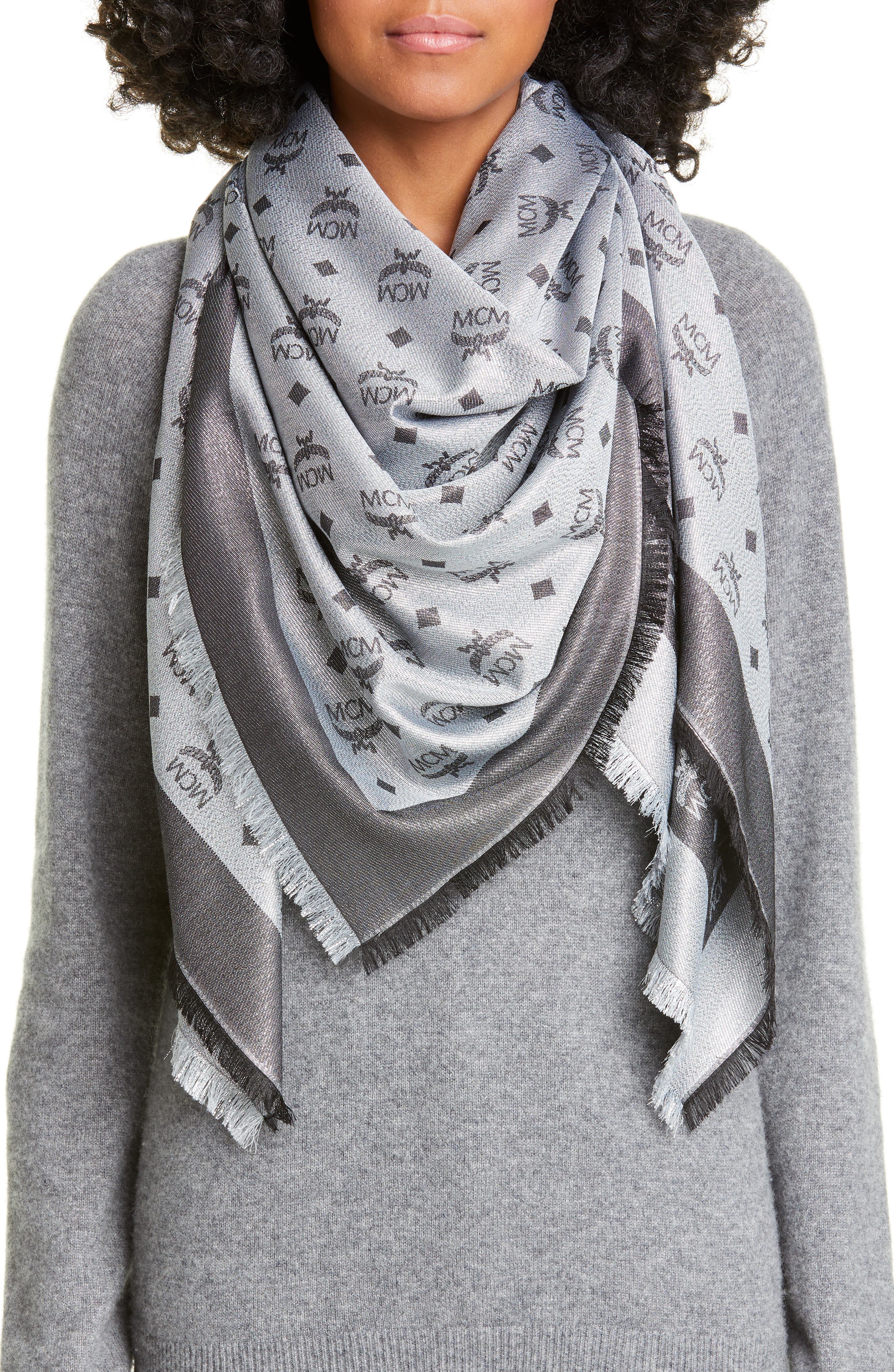 jacquard scarf