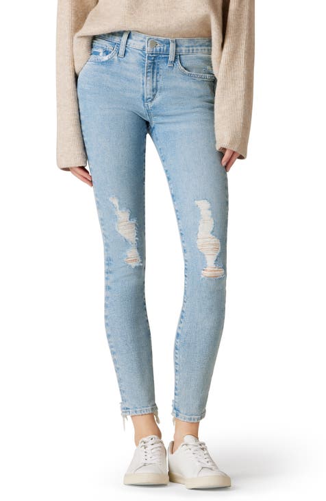 Seven7 Sunrise Skinny Coated Jeans