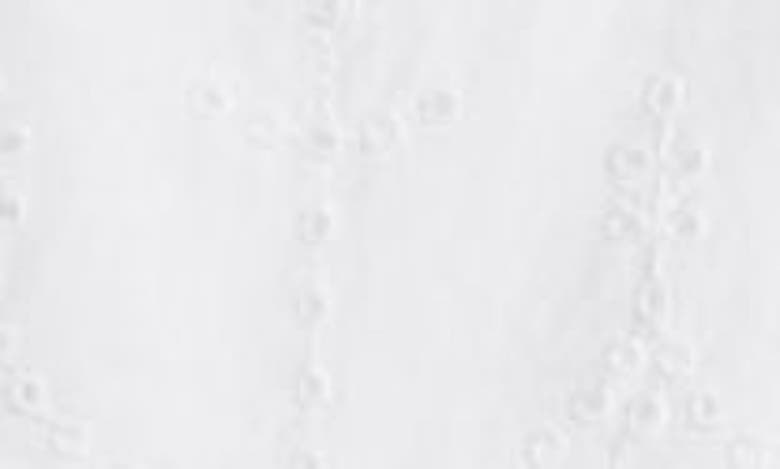 CASLON CASLON(R) EYELET COTTON SHIFT DRESS