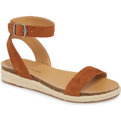 Lucky Brand Garston Espadrille Sandal- Brown