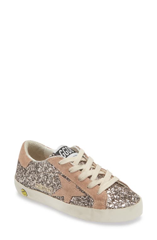 GOLDEN GOOSE GOLDEN GOOSE KIDS' SUPER-STAR GLITTER SNEAKER 