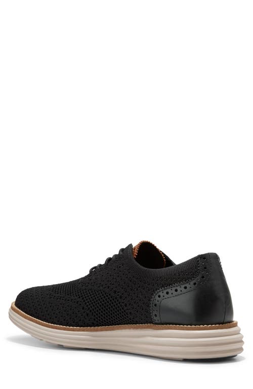 Shop Cole Haan Øriginalgrand Remastered Stitchlite™ Oxford In Black/british Ta