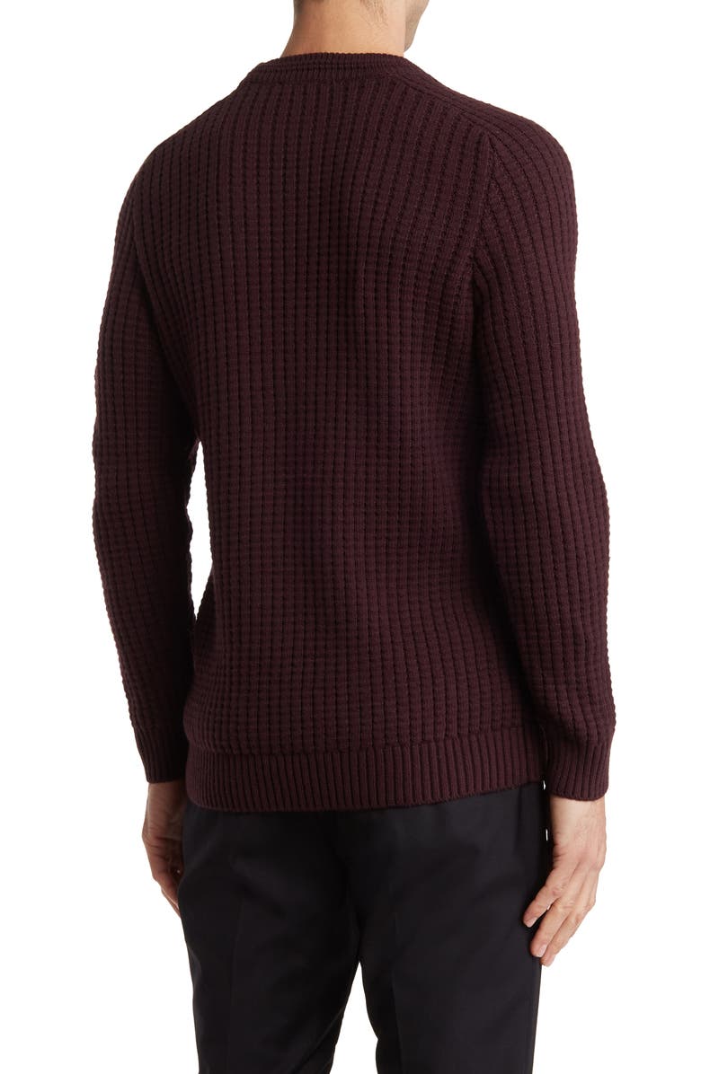 Karl Lagerfeld Paris Textured Crewneck Sweater | Nordstromrack