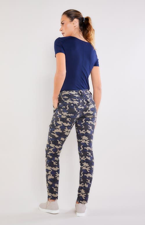 Anatomie Melissa Pima Cotton T-shirt In Navy