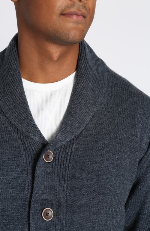 Jachs Hemingway Shawl Cardigan In Navy