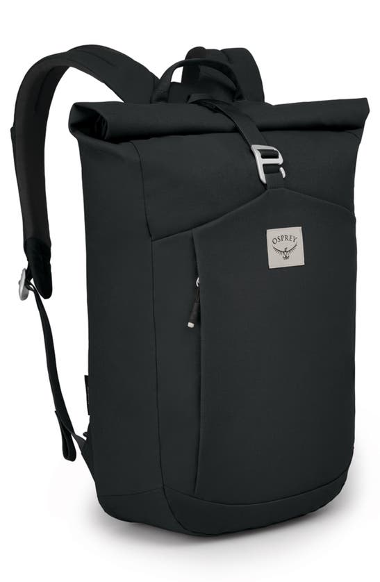 Shop Osprey Arcane™ 22l Roll Top Backpack In Black