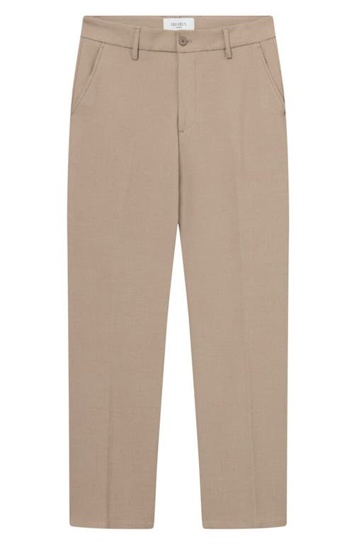 Shop Les Deux Seasonal Como Suit Pants In Walnut