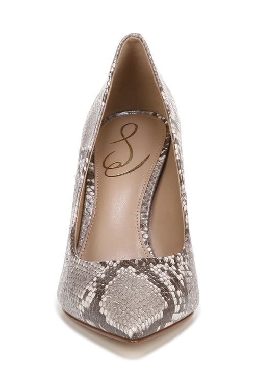 Sam Edelman Hazel Pointed Toe Pump In Sandshell Multi