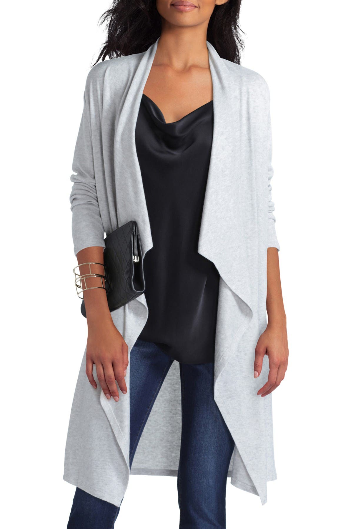 h by halston cardigan