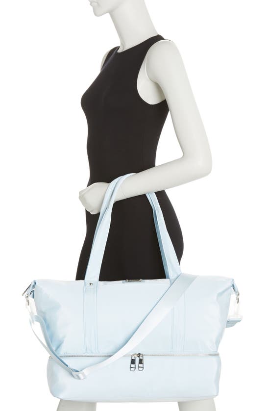 Madden Girl Weekend Duffel Bag In Light Blue