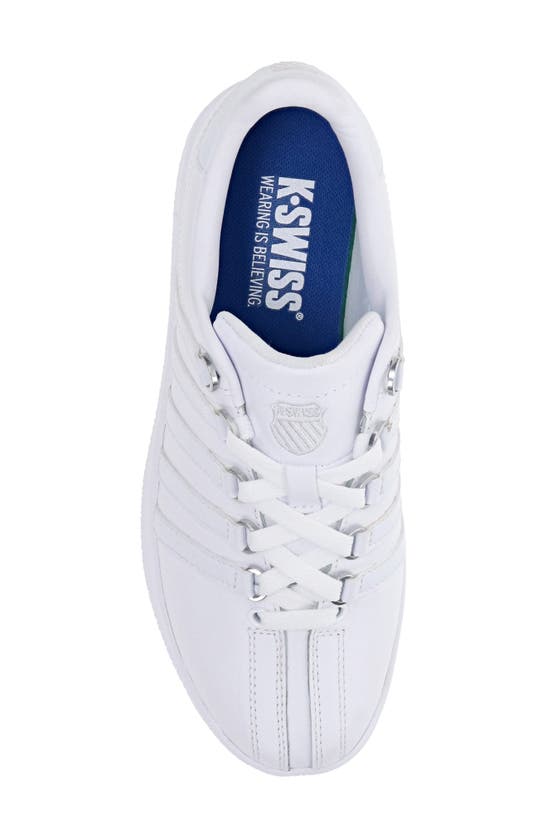 Shop K-swiss Classic Vn Platform Sneaker In White/ White