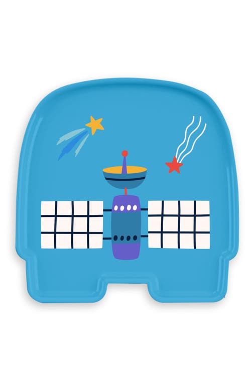 Tarhong Kids' 4-pack Space Plates In Blue