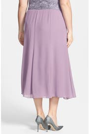 Alex Evenings Chiffon Skirt (Plus Size) | Nordstrom