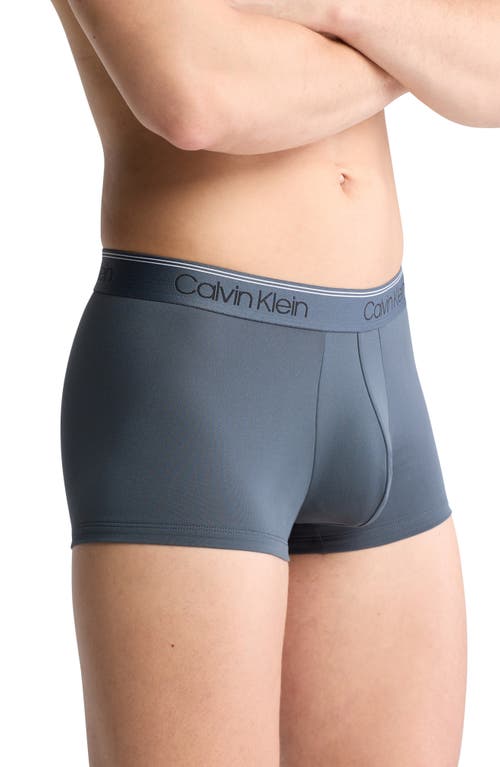 CALVIN KLEIN CALVIN KLEIN 3-PACK LOW RISE MICROFIBER STRETCH TRUNKS 